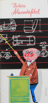 Lloyd Alexander Modelprogram 1958 "Heitere Alexanderfibel" Carbrochure  (10319)